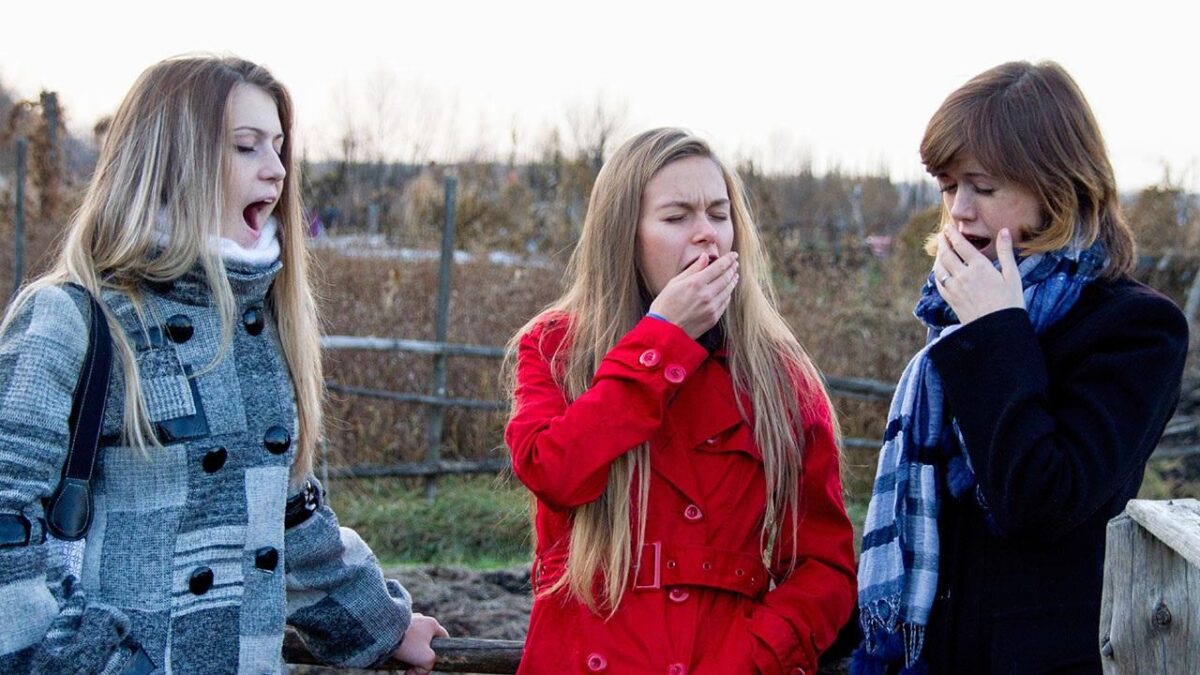 Bir kişinin esnemesinin diğer insanlarda da esneme refleksini tetiklemesi